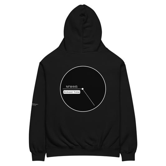 notforworkwear nfw445 almost time signature edition 001 hoodie black back graphic