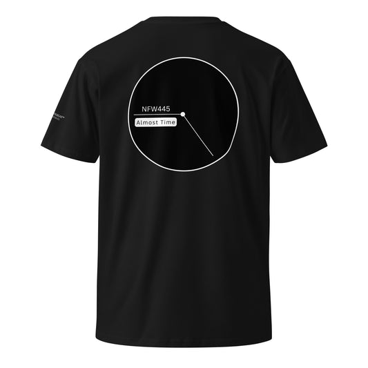 notforworkwear nfw445 almost time signature edition 001 tshirt black back graphic