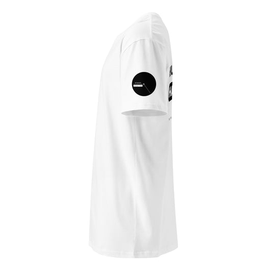 notforworkwear humpday halfway white tshirt left sleeve