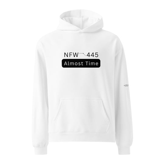 notforworkwear nfw445 almost time signature edition 001 hoodie white front graphic