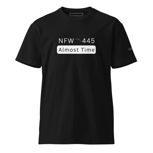 notforworkwear nfw445 almost time signature edition 001 tshirt black front graphic