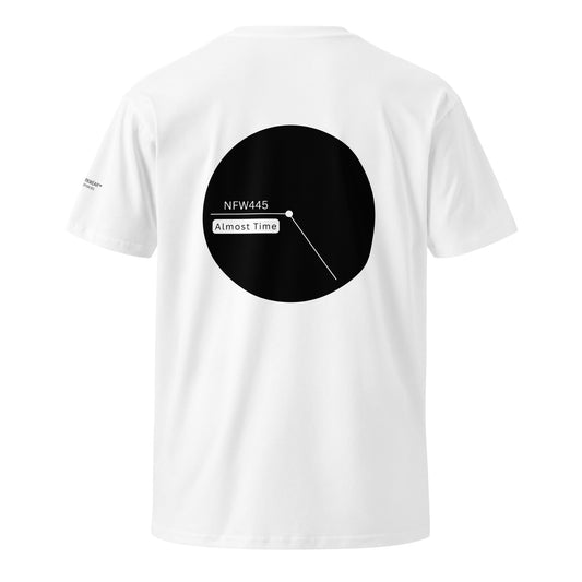 notforworkwear nfw445 almost time signature edition 001 tshirt white back graphic
